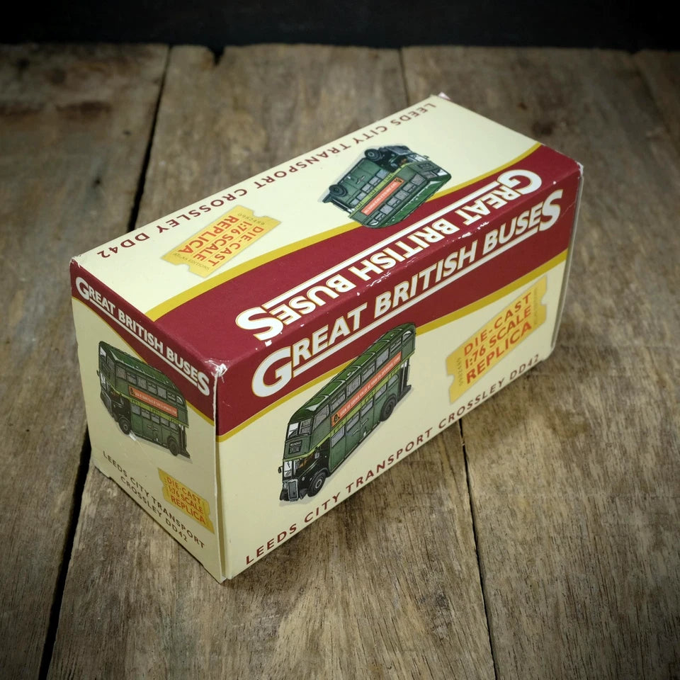 Atlas Great British Buses Leeds City Transport Crossley DD42, Boxed