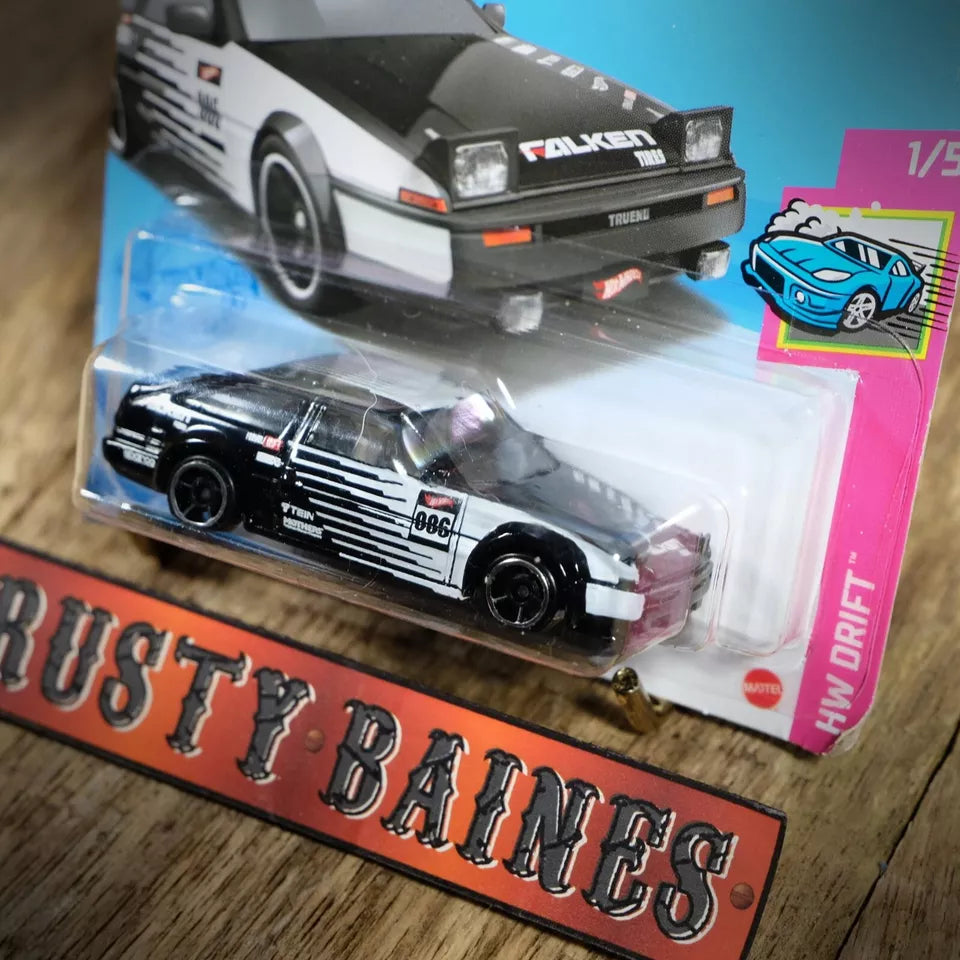Hot Wheels, Toyota AE86 Corolla Sprinter Trueno, Short Card