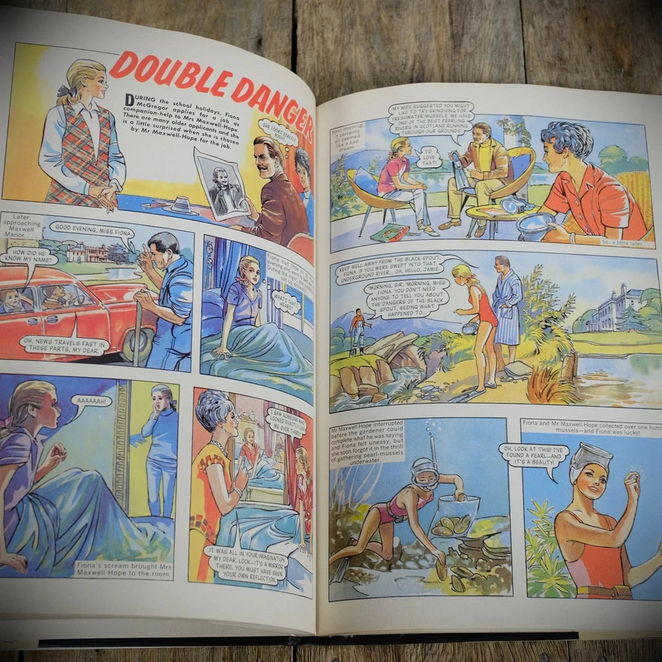 Judy for Girls Annual 1970, Hardcover, Junior Nanny, Double Danger Etc.