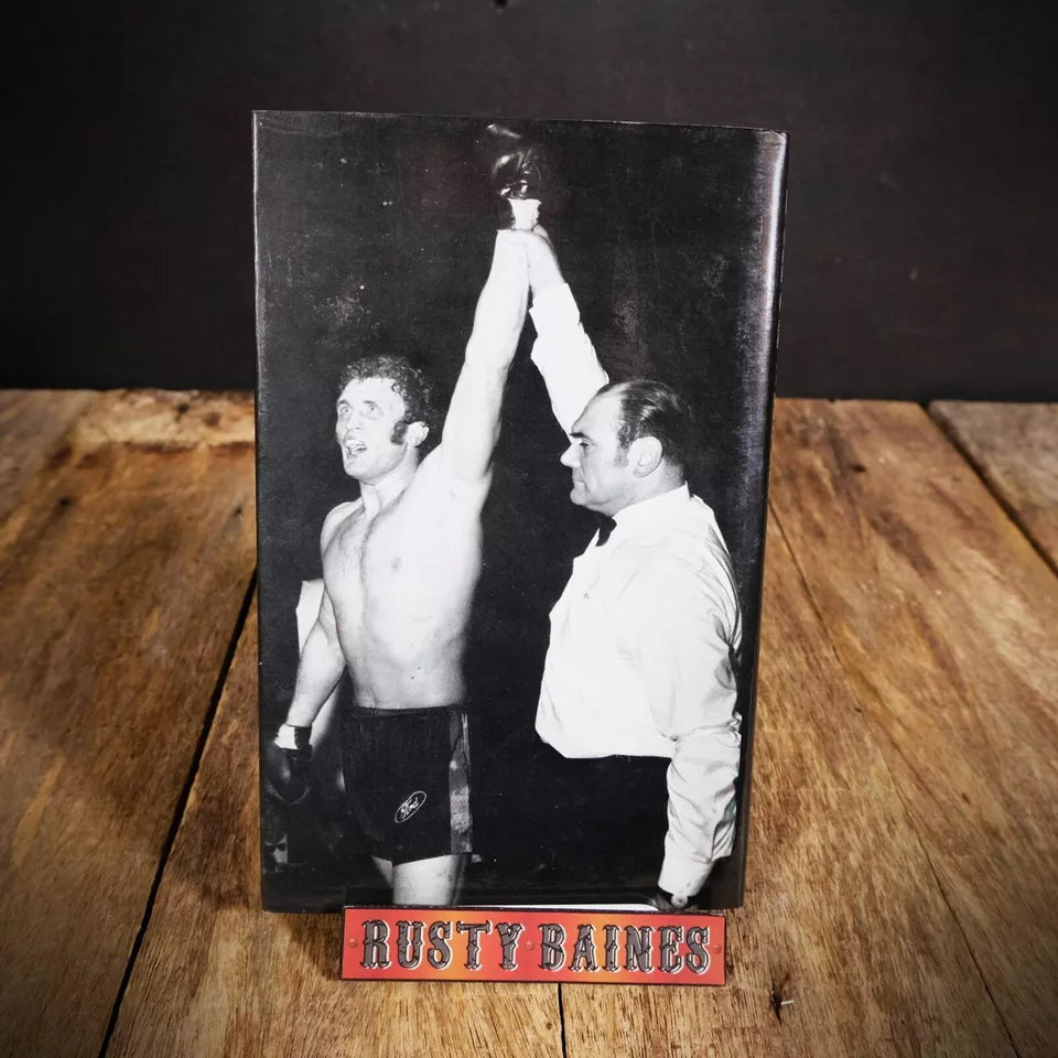 Box On, Harry Gibbs Autobiography, Boxing, 1981 Hardcover