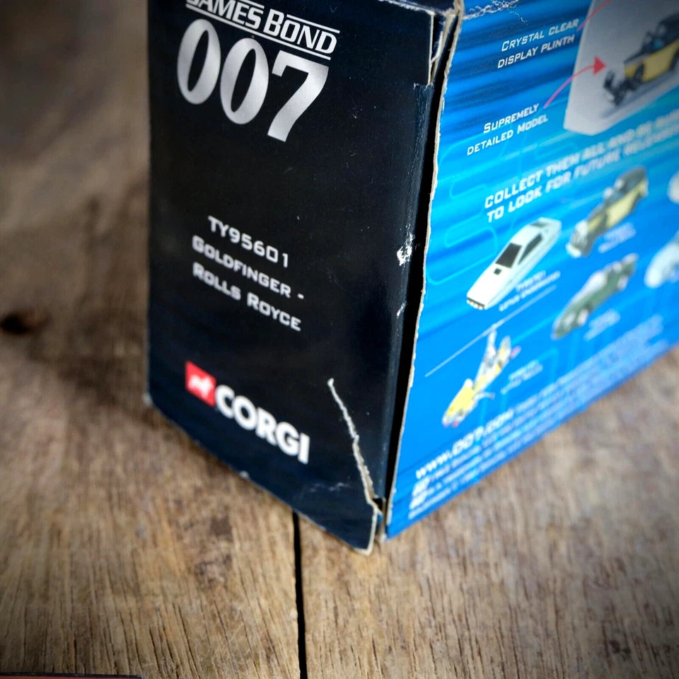 Corgi Plus 2 Series, James Bond Goldfinger Rolls Royce, Data Card Included