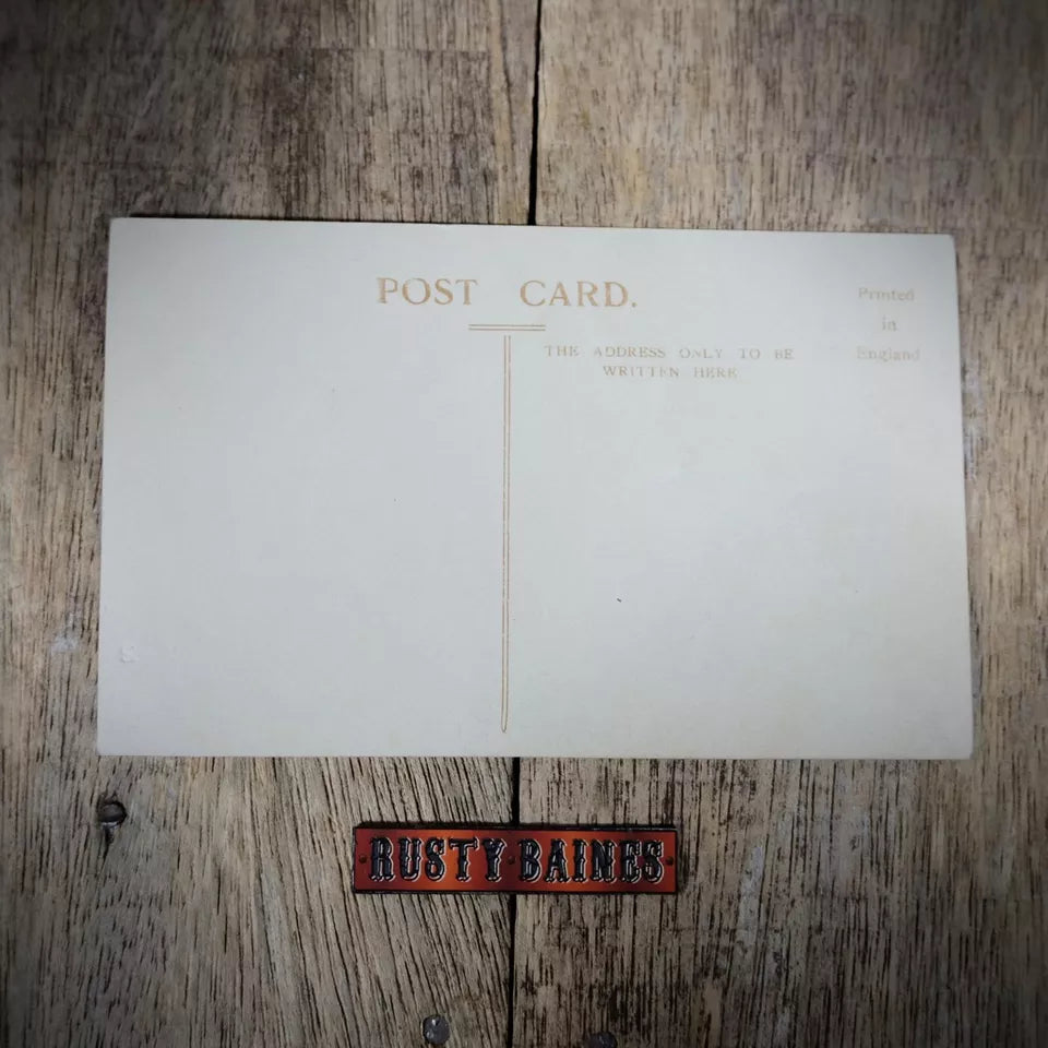 Postcard, Dapper Man, Early 1900s Portrait Harry Barker, Real Photo