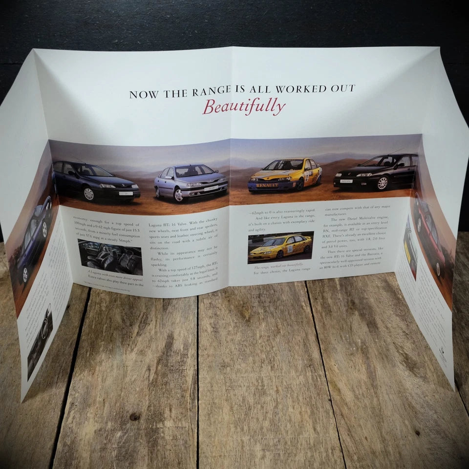 Sales Brochure, Renault Laguna 1995