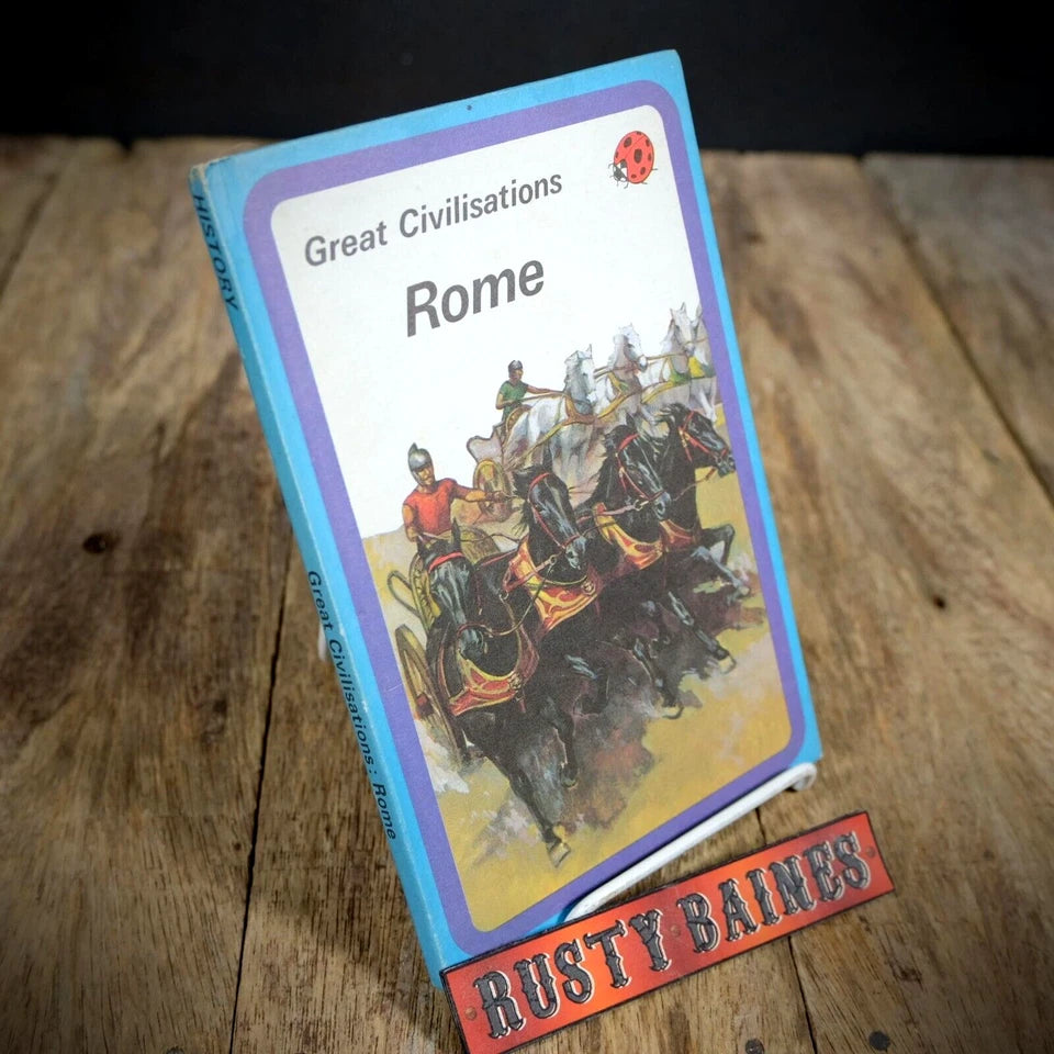 Ladybird Book, Great Civilizations Rome, 40p Issue, Matt