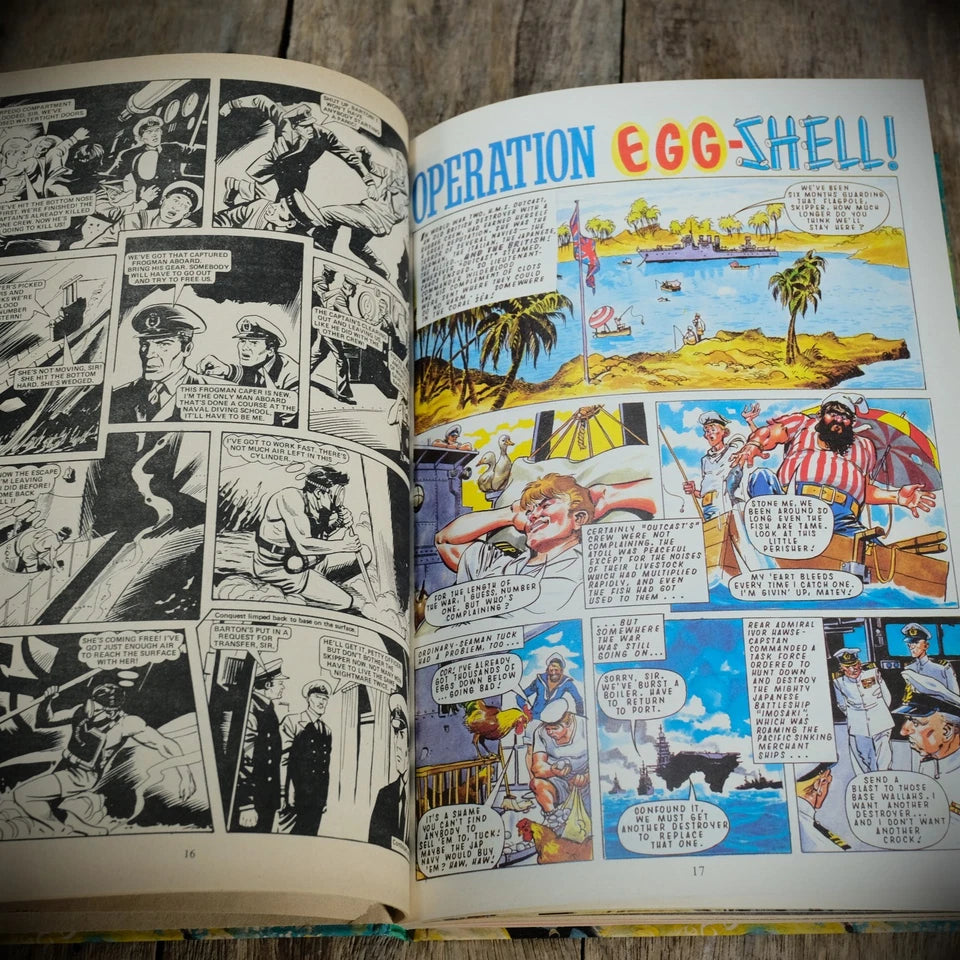 Action Annual 1984, Vintage British Fleetway Comic Hardcover