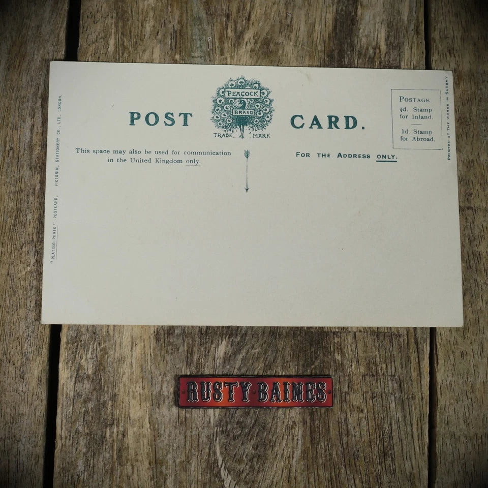Postcard, Barnstaple High Street, Peacock Brand, Printed