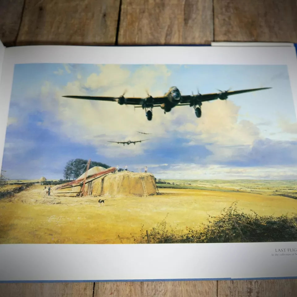 Robert Taylor Air Combat Paintings Volume I, Veteran Signed, Hardcover 1989