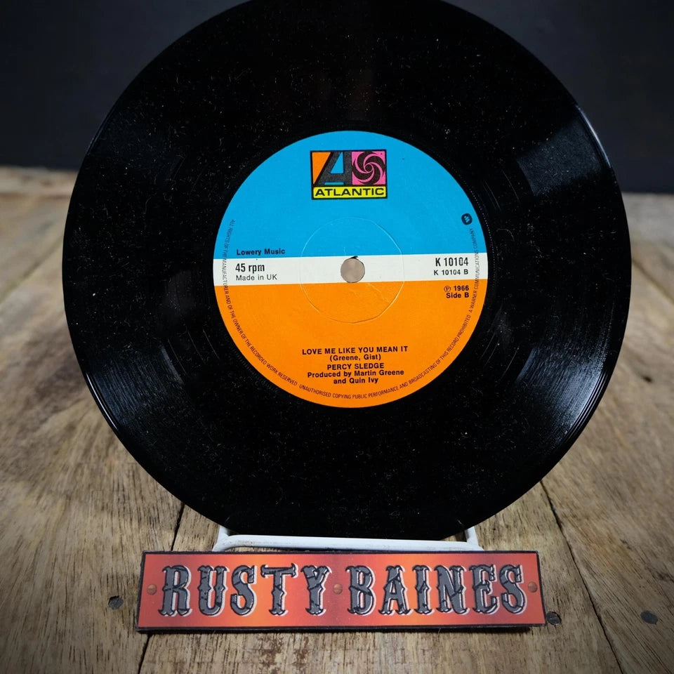 Record 7" Single, Percy Sledge, When a Man Loves a Woman