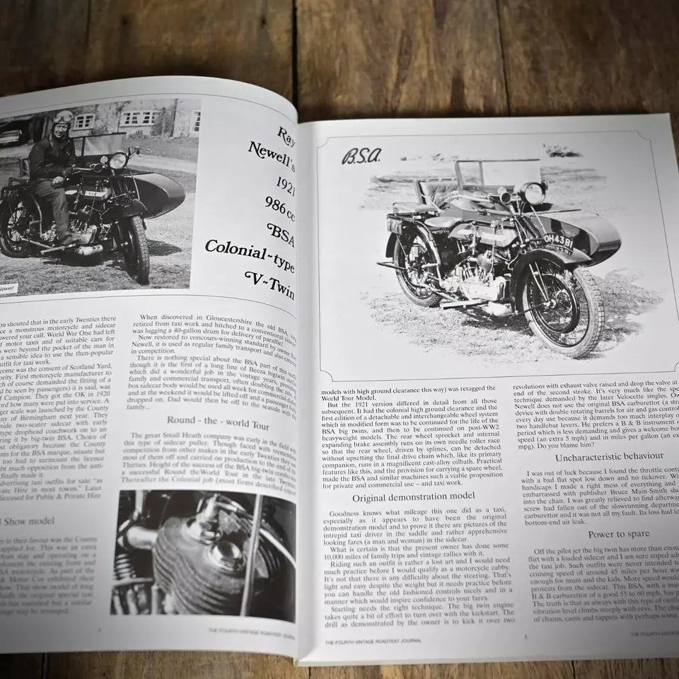 Vintage Road Test Volume 2, VMCC, AJS, BSA, Norton Motorcycles, Softcover