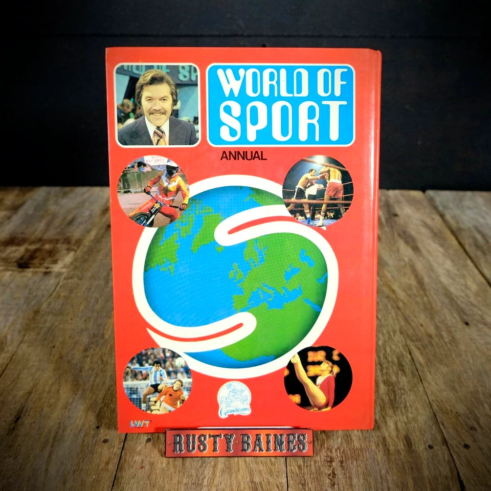 ITV World of Sport, 1979, Dickie Davies Hardcover Annual