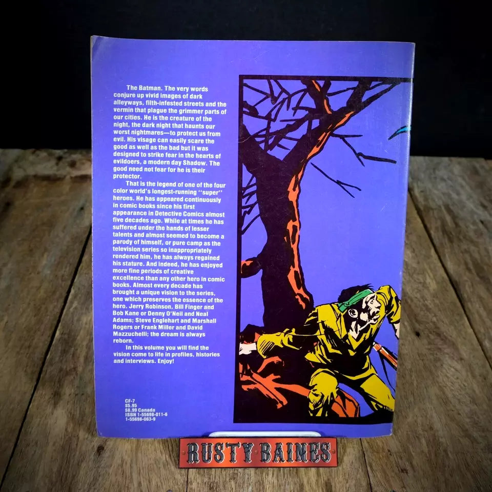 Comic Files Magazine Spotlight on Batman Files, 1986 Softcover