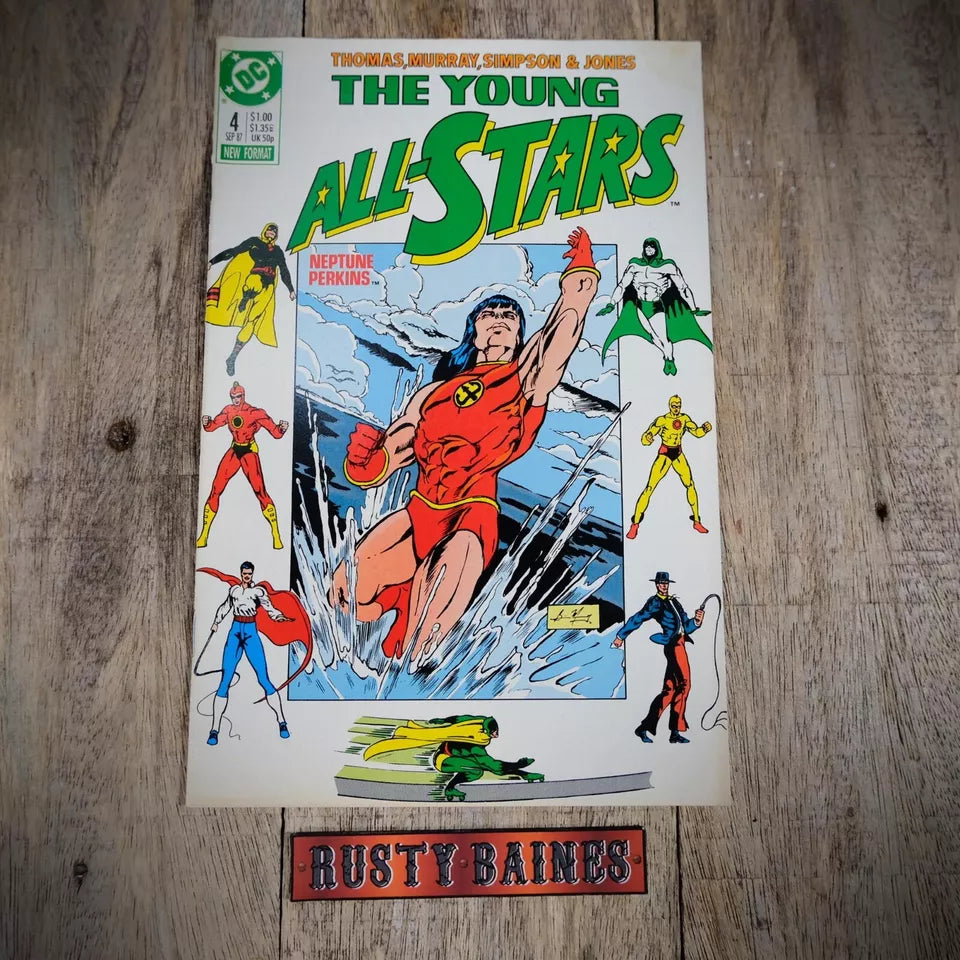 DC Comic, The Young All Stars #4 1987