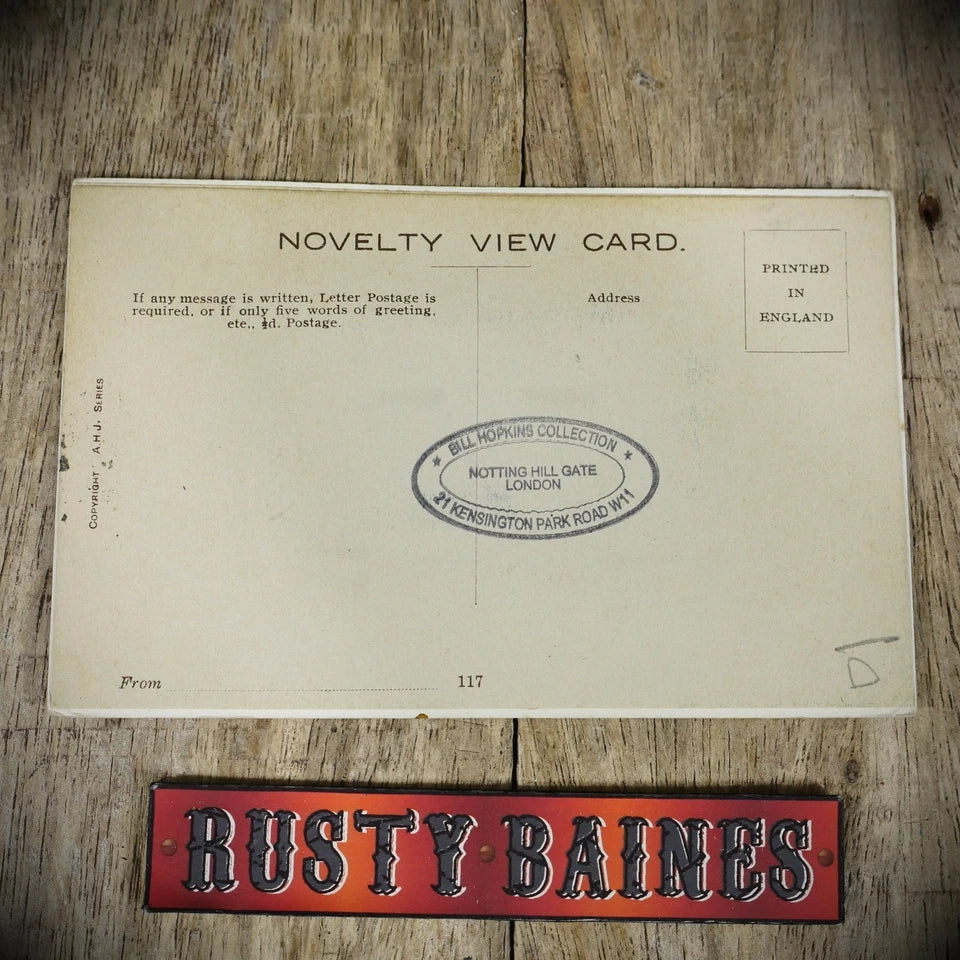 Postcard, Novelty Pull-Out, Canvey Island, Royal Horse Guards, Printed