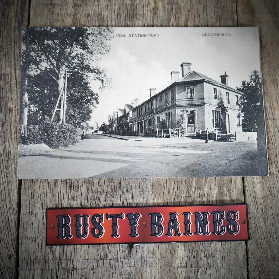 Postcard, Groombridge, Station Road, Printed