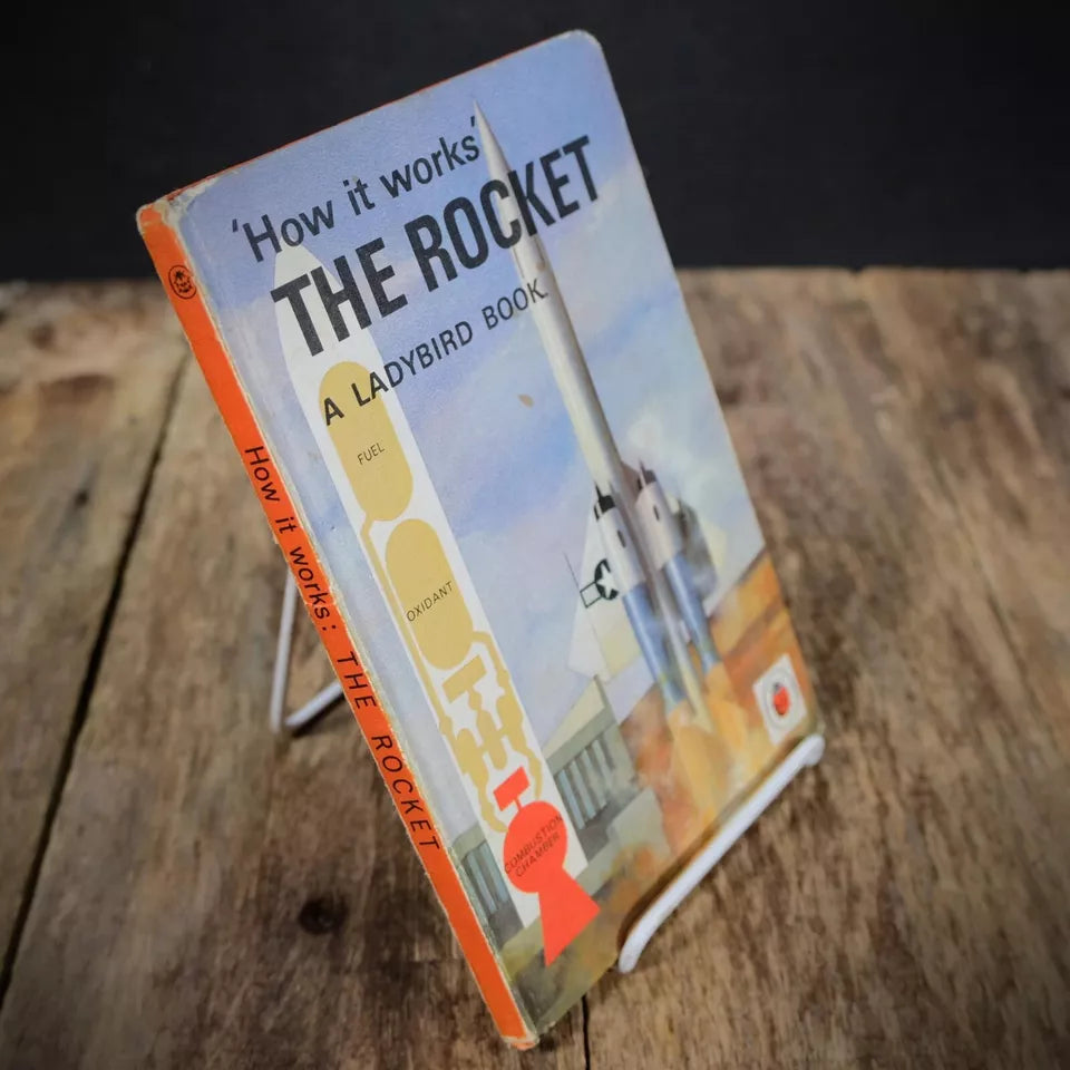 Vintage Ladybird Book, How it Works, The Rocket, Matt, 2'6 Issue