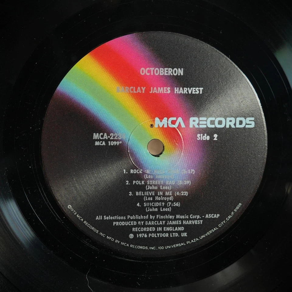 Record LP Album, Barclay James Harvest, Octoberon