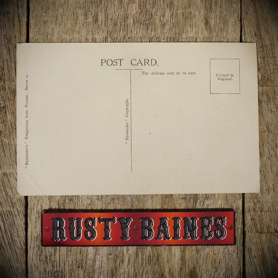Postcard, WW1 Comic, Bruce Bairnsfather Thirst for Reprisals