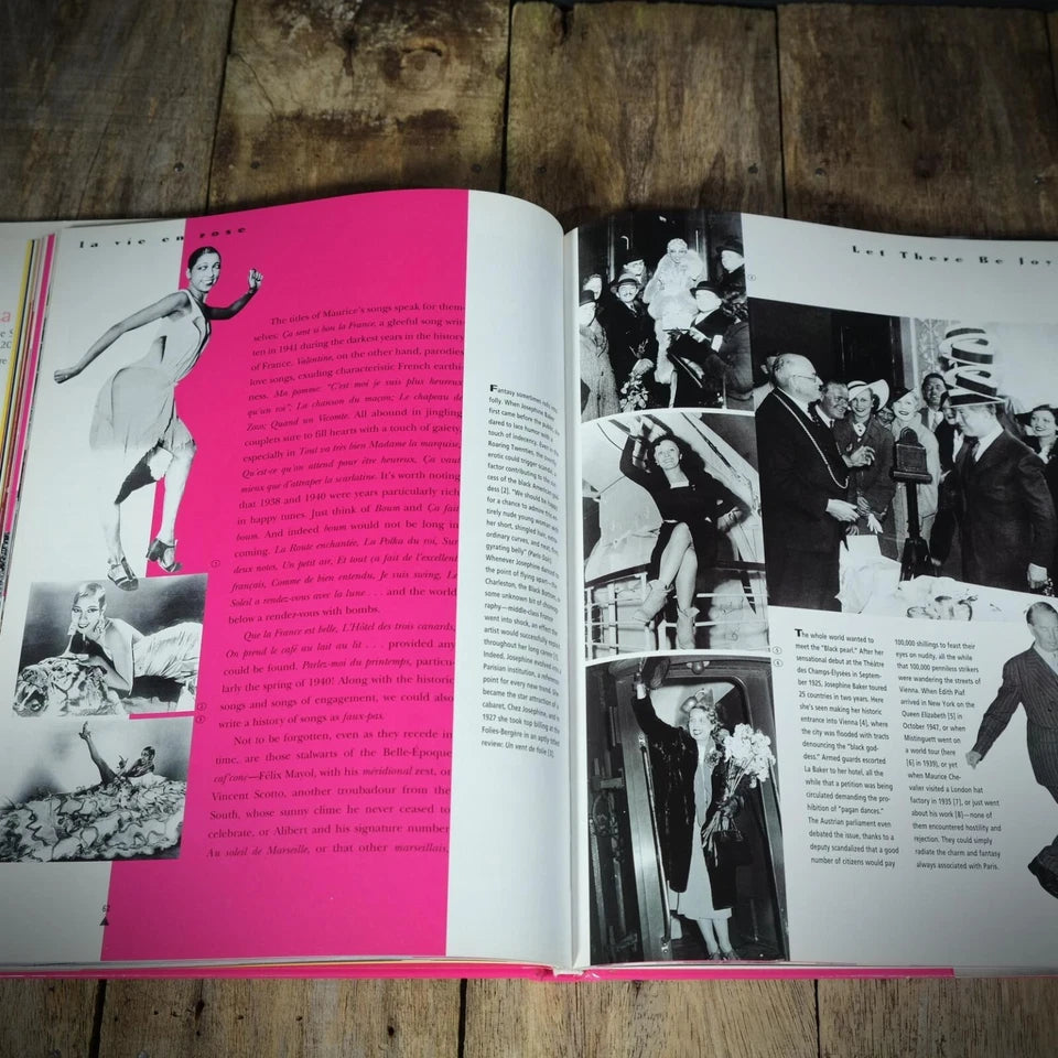 La Vie en Rose, The Singers & Songs of 20th Century Paris, Hardcover 1997