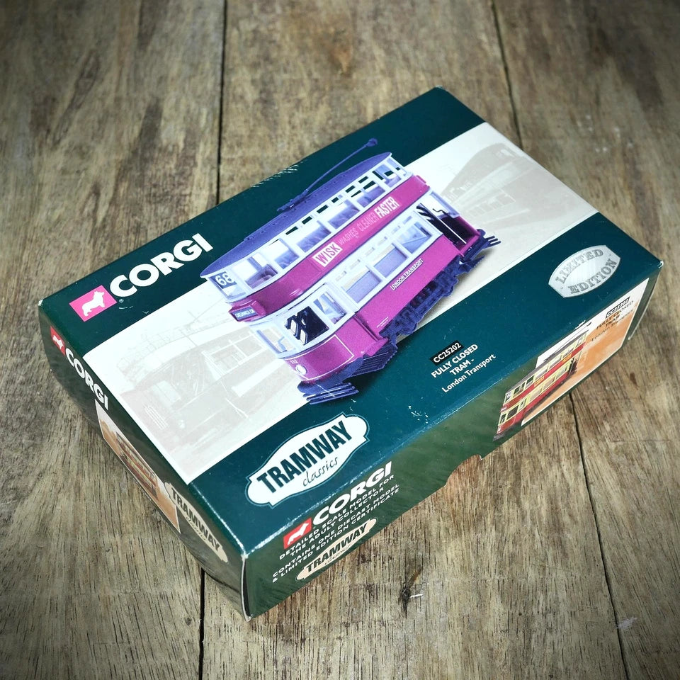 Corgi Fully Closed Tram, London Transport, Boxed