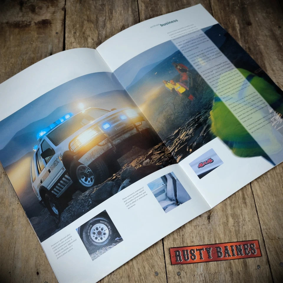 Sales Brochure, Vauxhall Frontera Estate 5 Door October 1993
