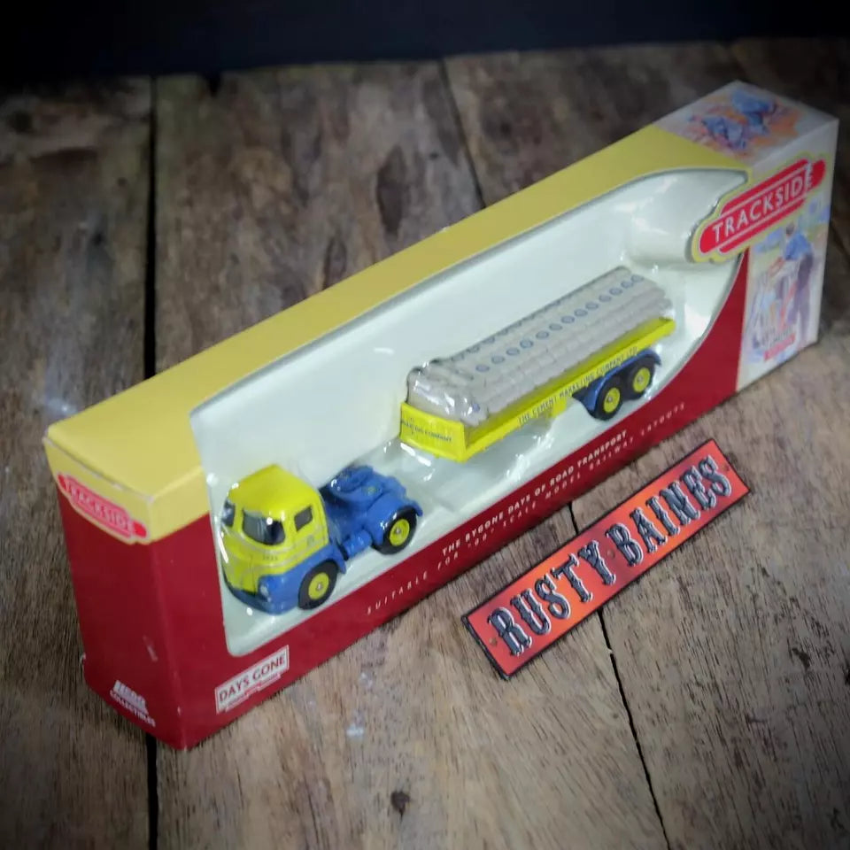Lledo Trackside 1/76 Foden S21 Lorry & Trailer, Blue Circle Cement