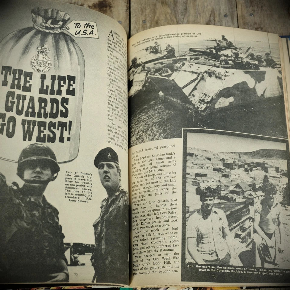 Battle Picture Weekly Annual 1979, Vintage British Fleetway Comic Hardcover