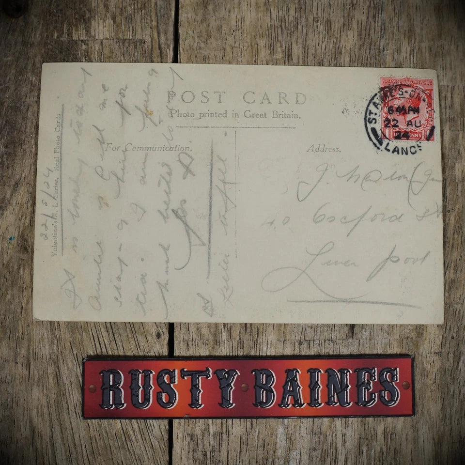 Postcard, St Annes on Sea Pier, 1924, Real Photo