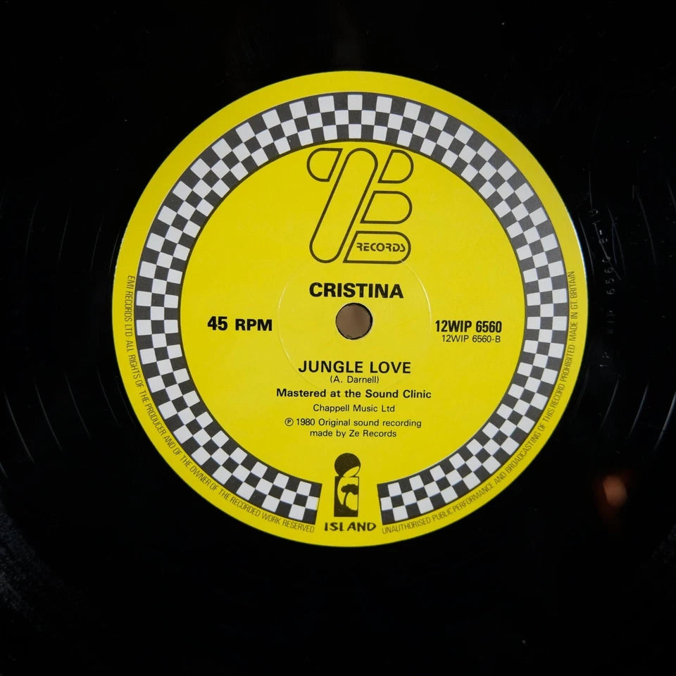 Record 12" Single, Cristina, is That All There is