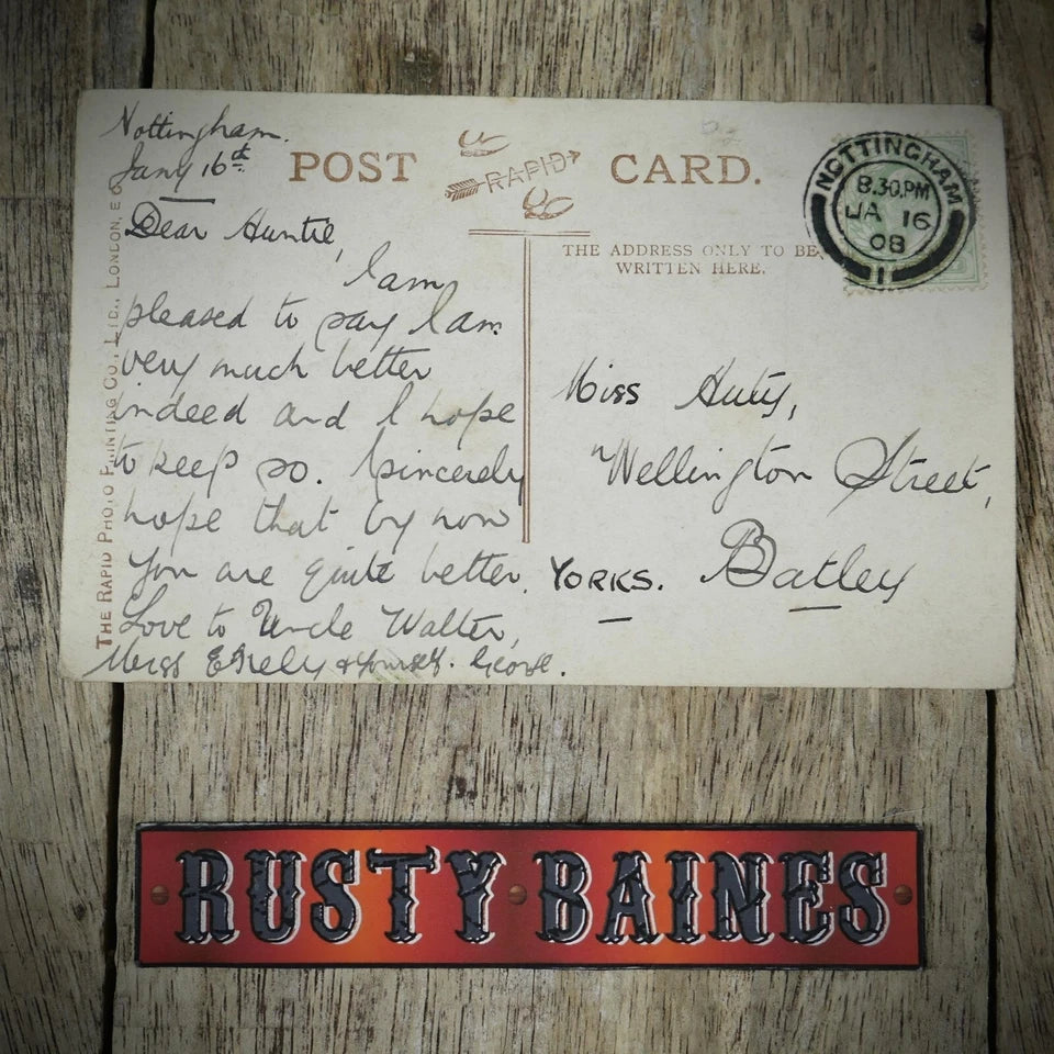 Postcard, Nottingham Colwick Crossing, Real Photo