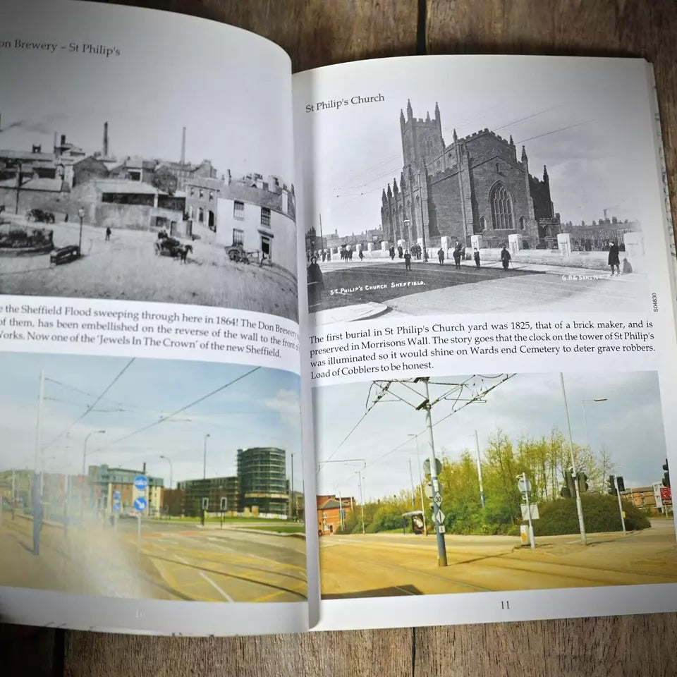 Sheffield S6, Then & Now Photobook, Signed Ron Clayton, Hillsborough, Paperback