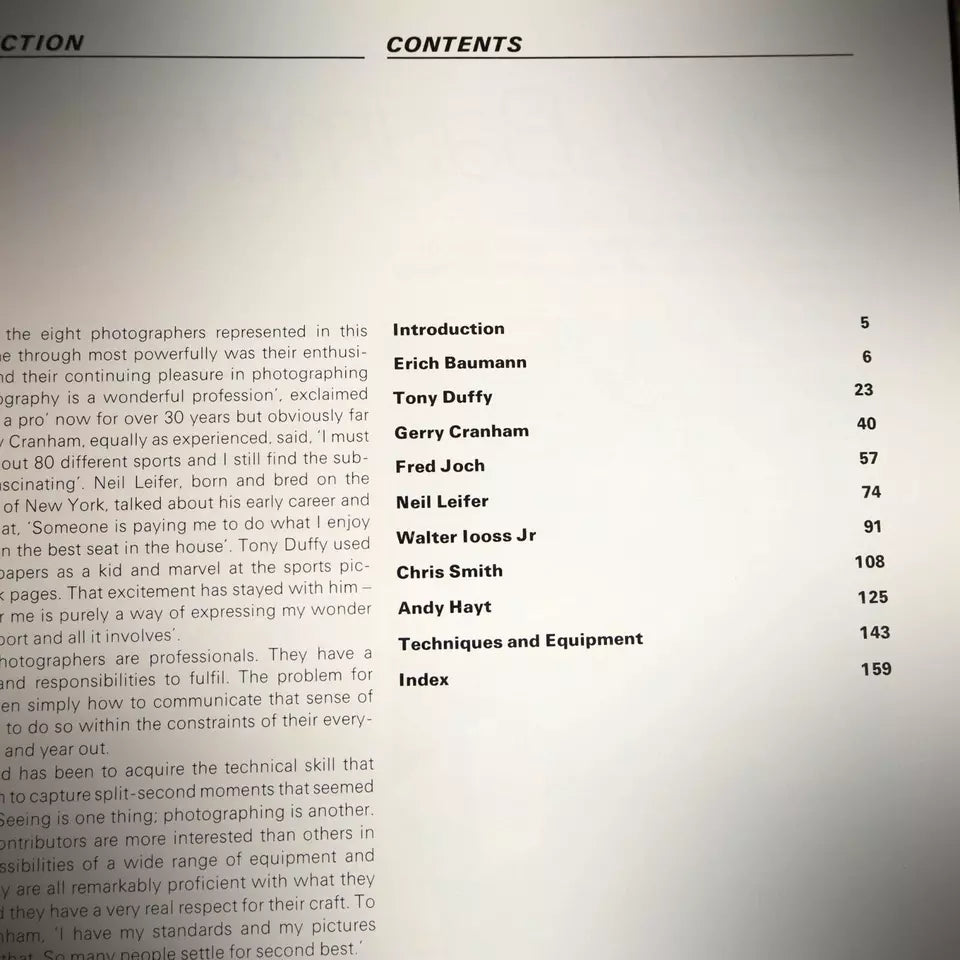 Great Action Photography, Bryn Campbell, Sports, 1983 Hardcover
