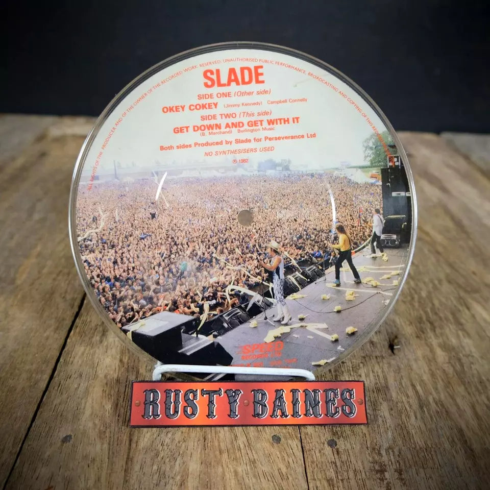 Record 7" Picture Disc Single, Slade, Okey Cokey