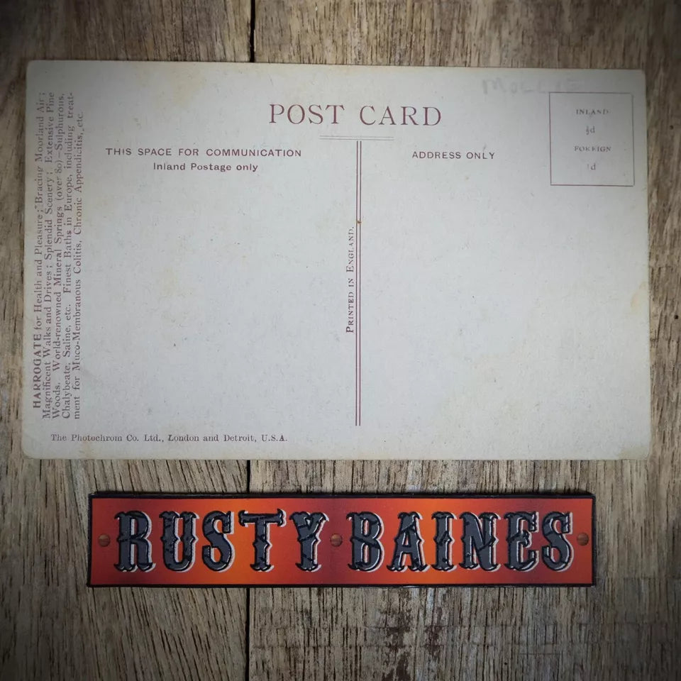 Postcard, Harrogate Royal Baths D'Arsonval Treatment
