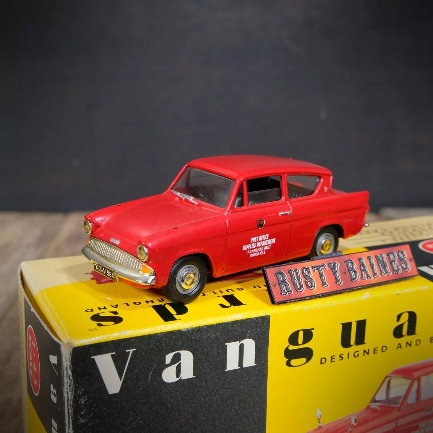 Lledo Vanguards Ford Anglia Post Office Supplies Department, Boxed