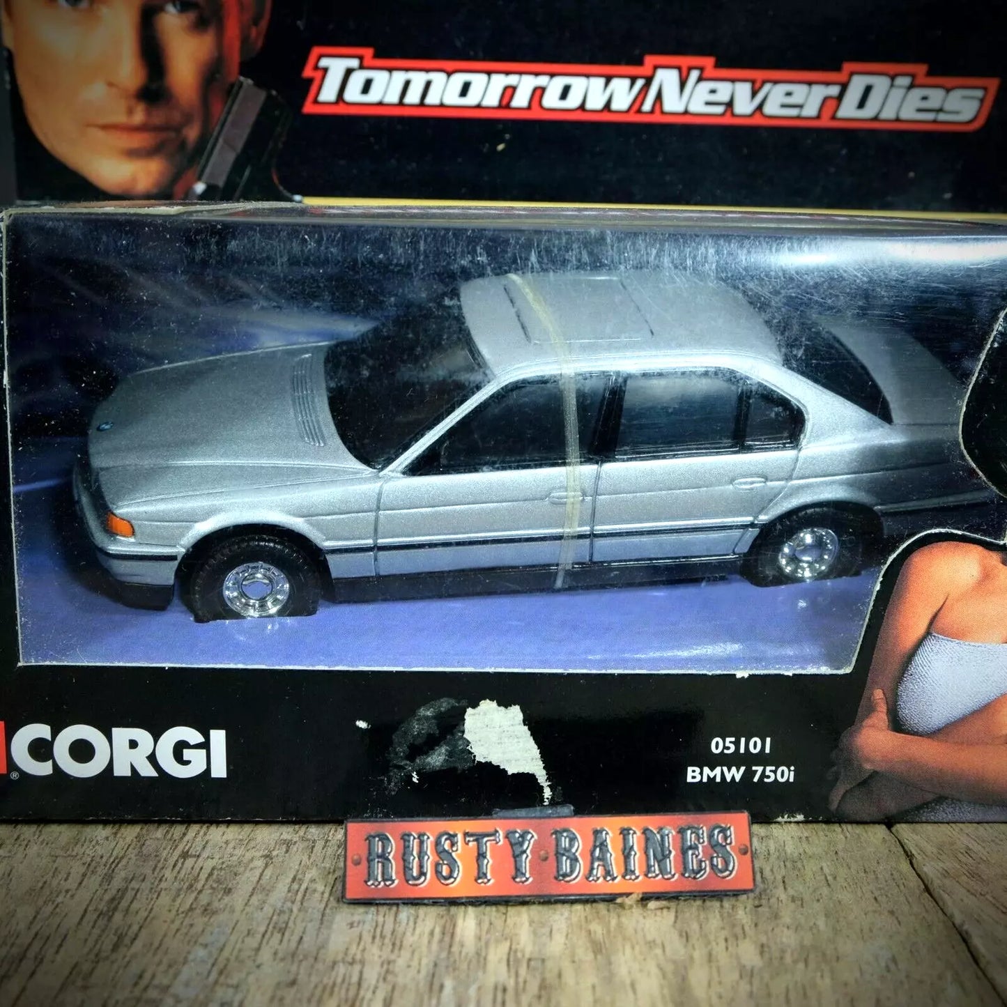 Corgi BMW 750, James Bond Tomorrow Never Dies 1/36, Boxed