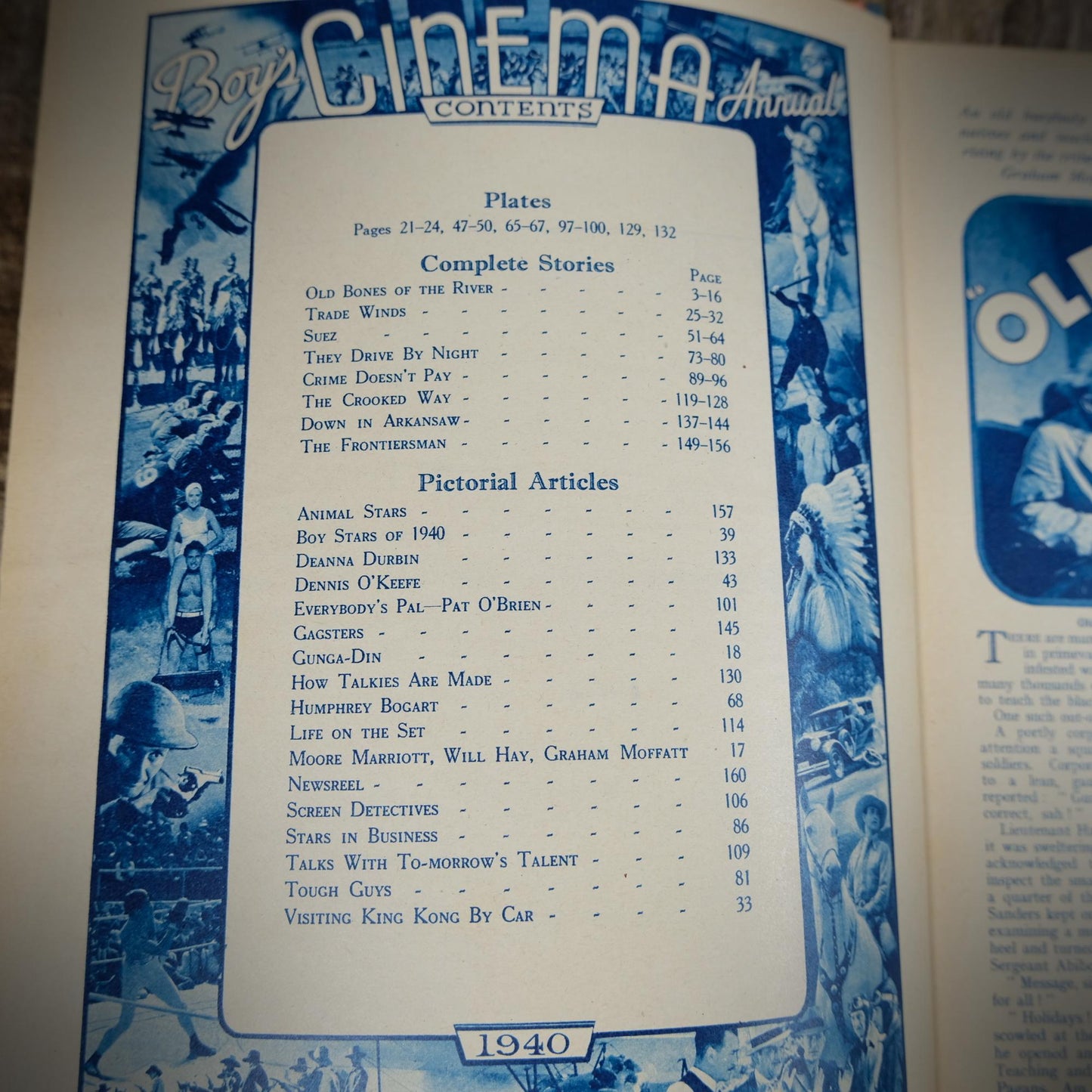 Boys Cinema Annual 1940, Hardcover