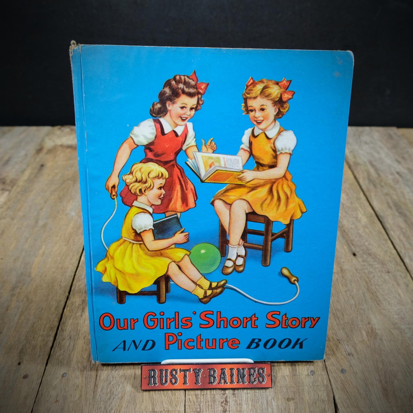 Our Girls Short Story and Picture Book, Undated Vintage Hardcover