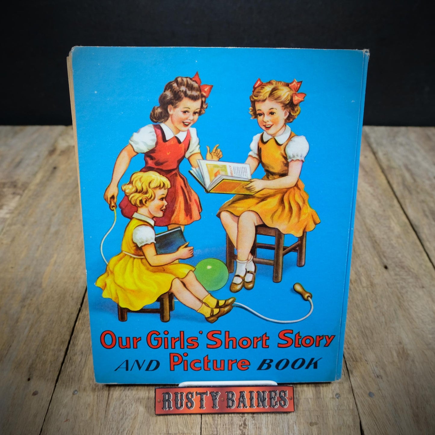 Our Girls Short Story and Picture Book, Undated Vintage Hardcover