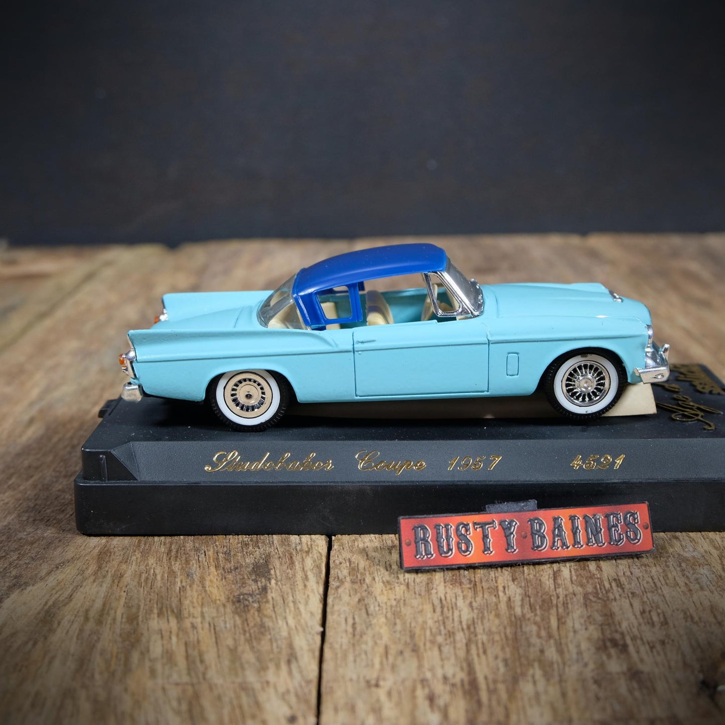 Studebaker Coupe 1957, Solido 1/43, Blue