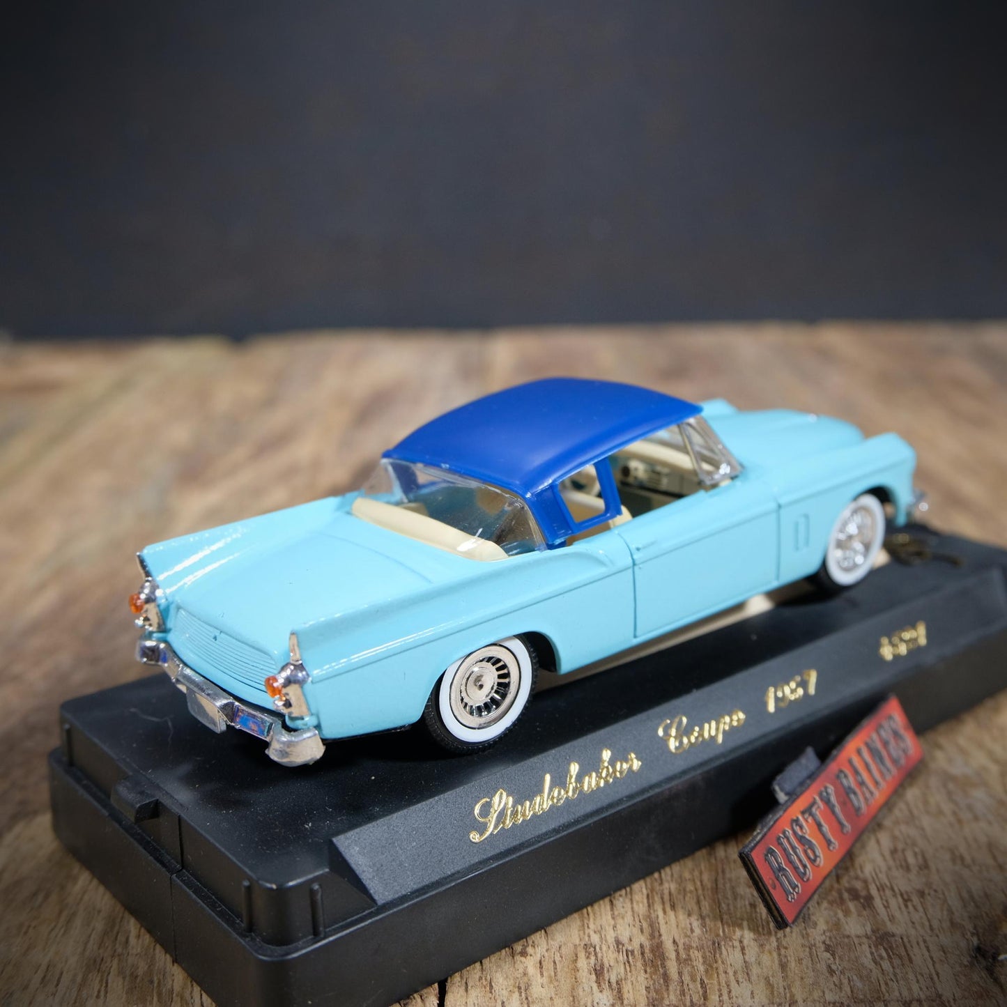 Studebaker Coupe 1957, Solido 1/43, Blue