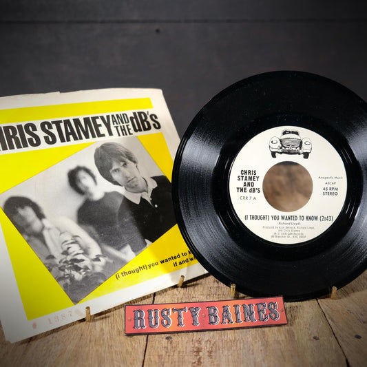 Record 7" Single, Chris Stamey and The dB's* – (I Thought) You Wanted