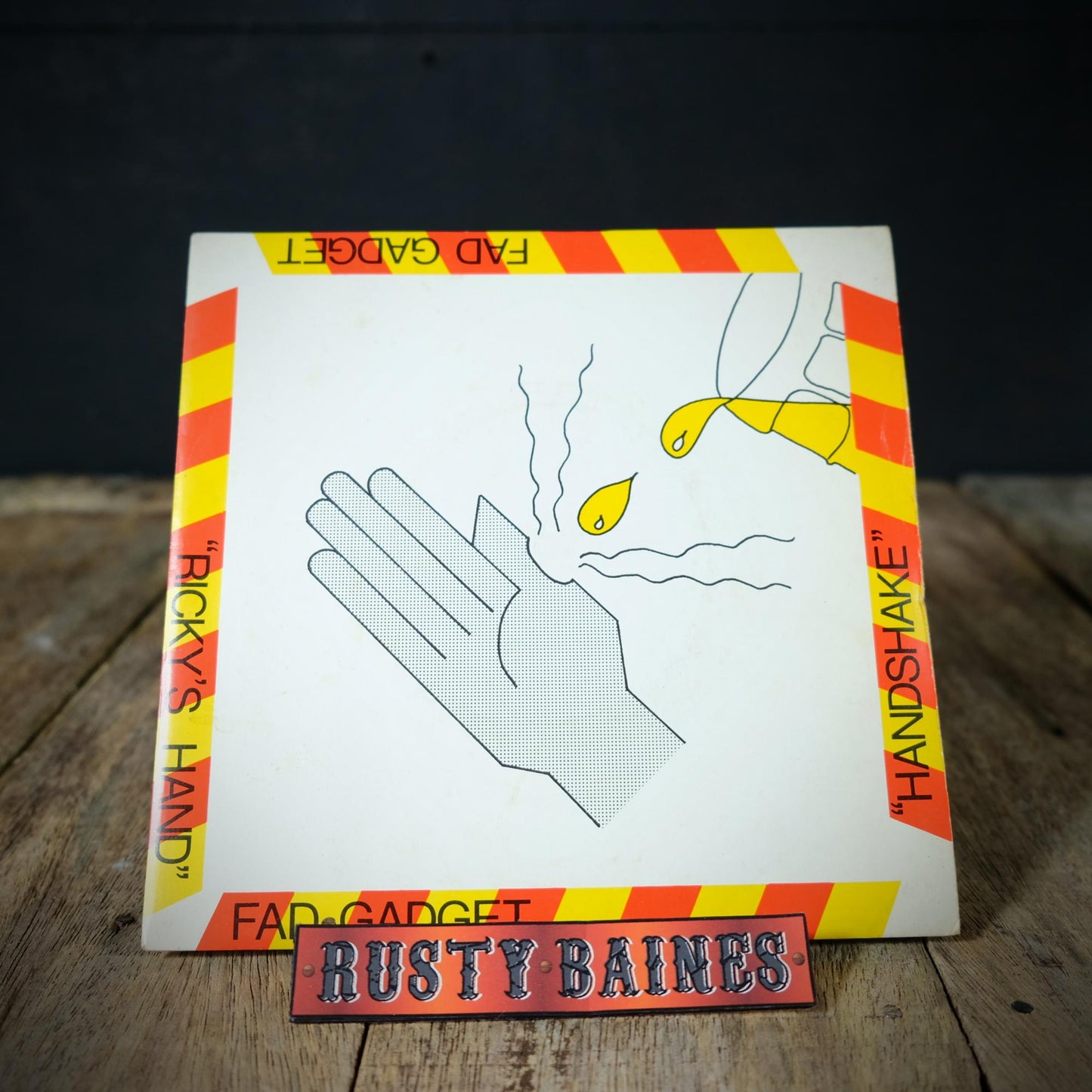 Record 7" Single, Ricky's Hand Handshake - Fad Gadget