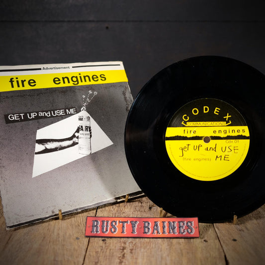 Record 7" Single, Fire Engines - Get Up and Use Me