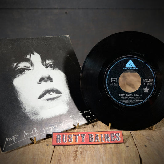 Record 7" Single, Patti Smith Group- Ask the Angels