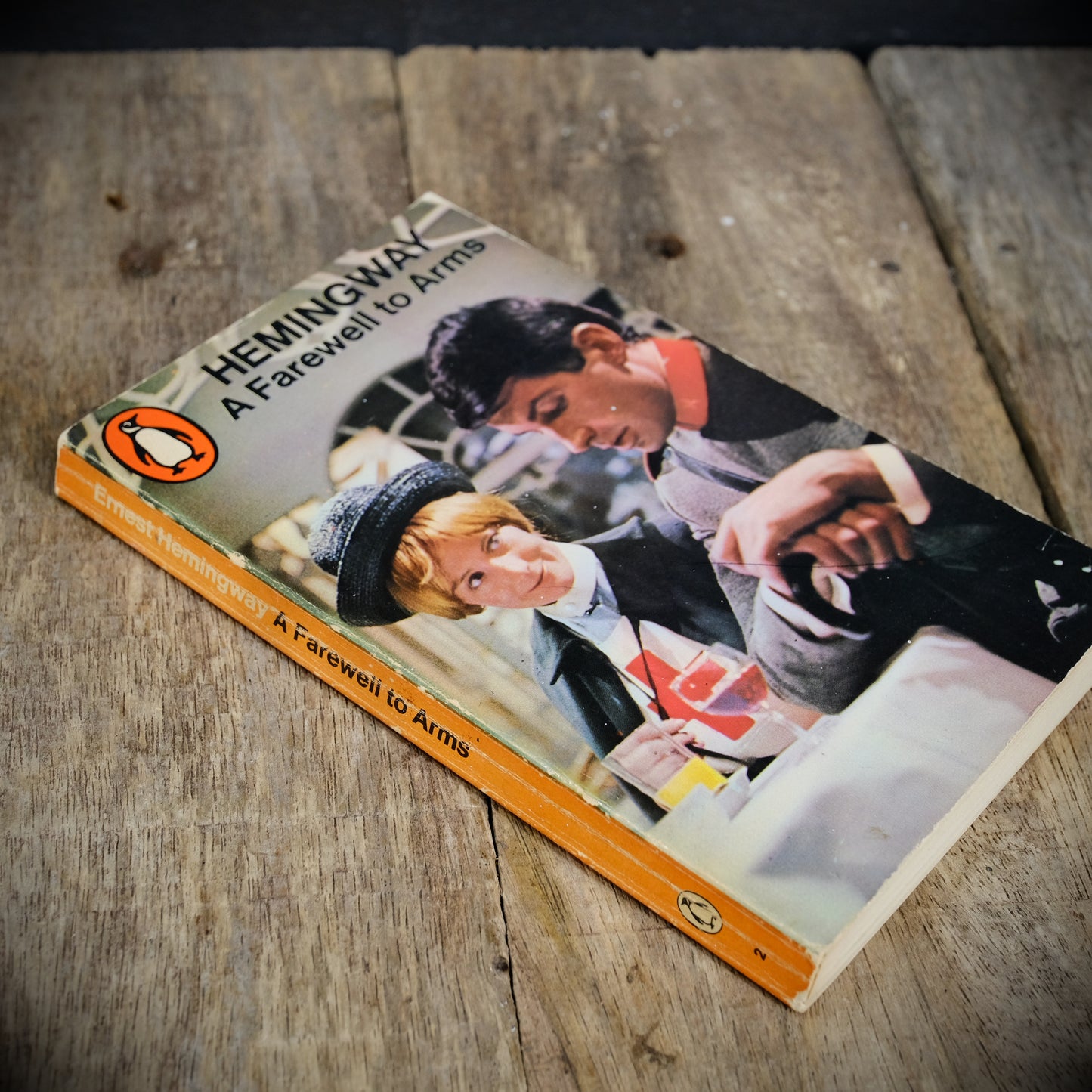 Vintage Penguin Paperback Book, A Farewell to Arms, Ernest Hemingway, 1966