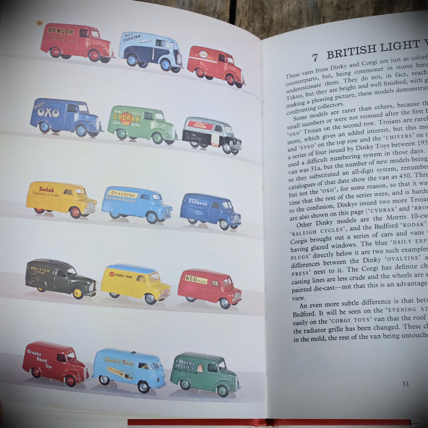 Model Commercial Vehicles, Cecil Gibson, 1972 Hardcover, Vintage Diecast Toy Vans, Lorries, Tractors
