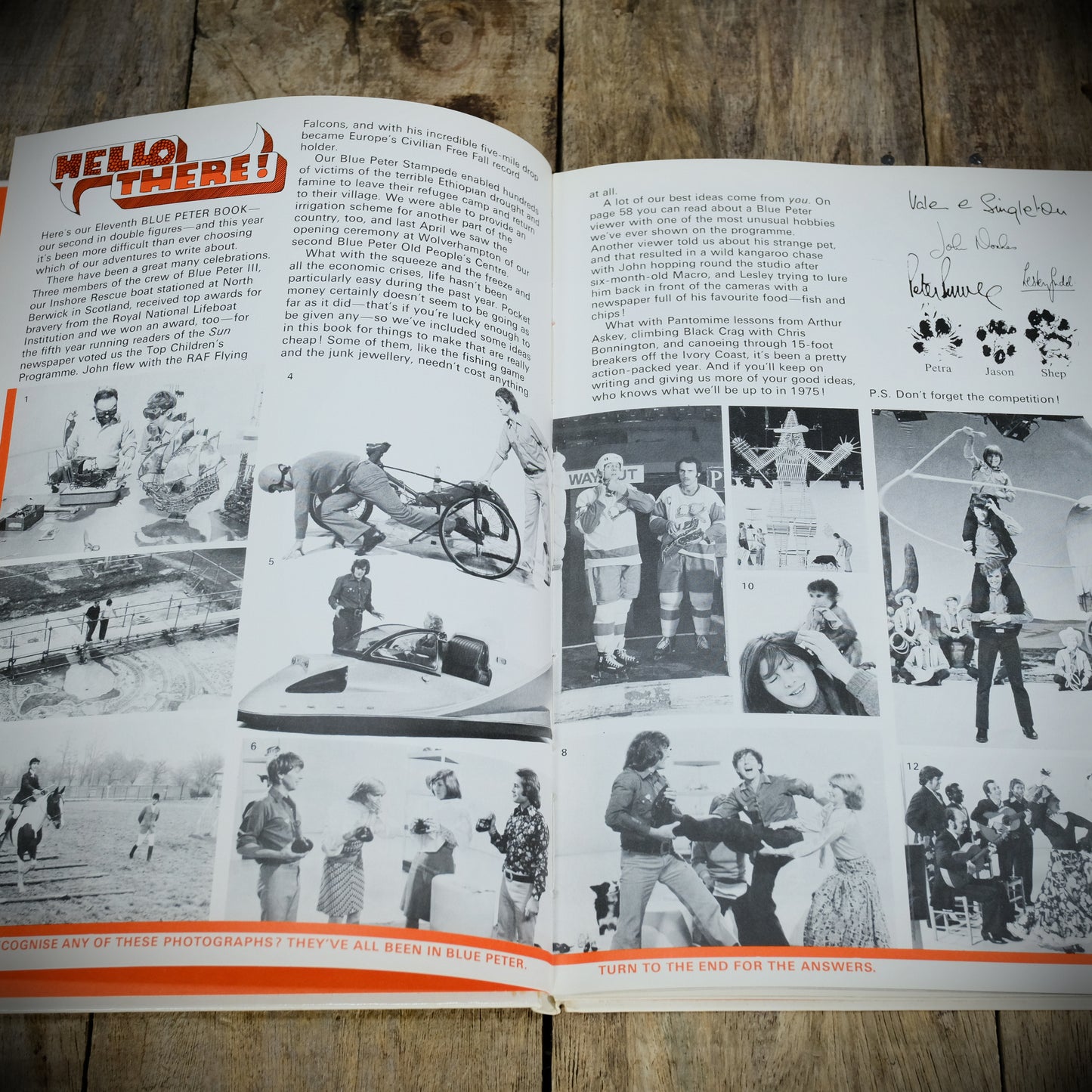 Blue Peter Annual, Eleventh Book, 1974/75 Hardcover