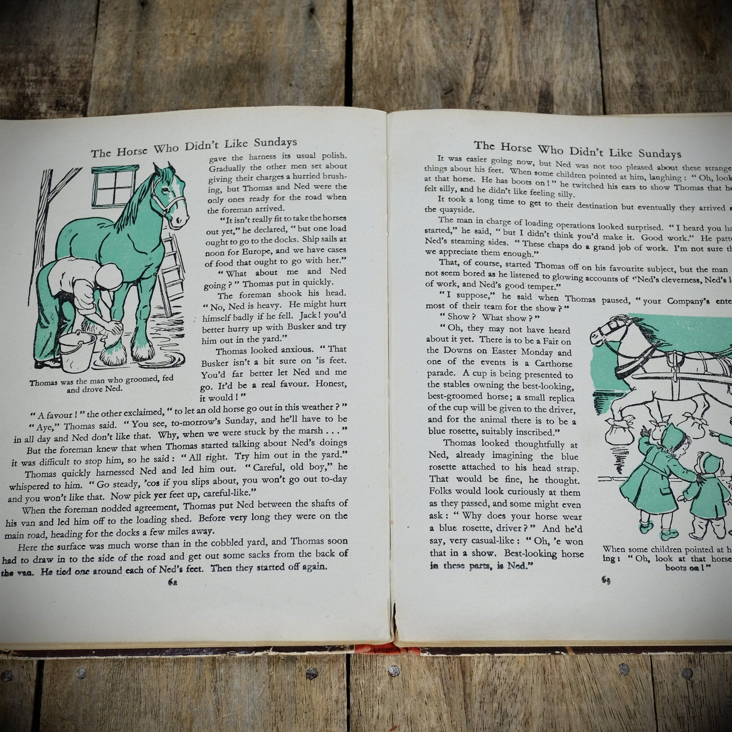 Uncle Mac's Children's Hour Book Vintage Children's Hardcover