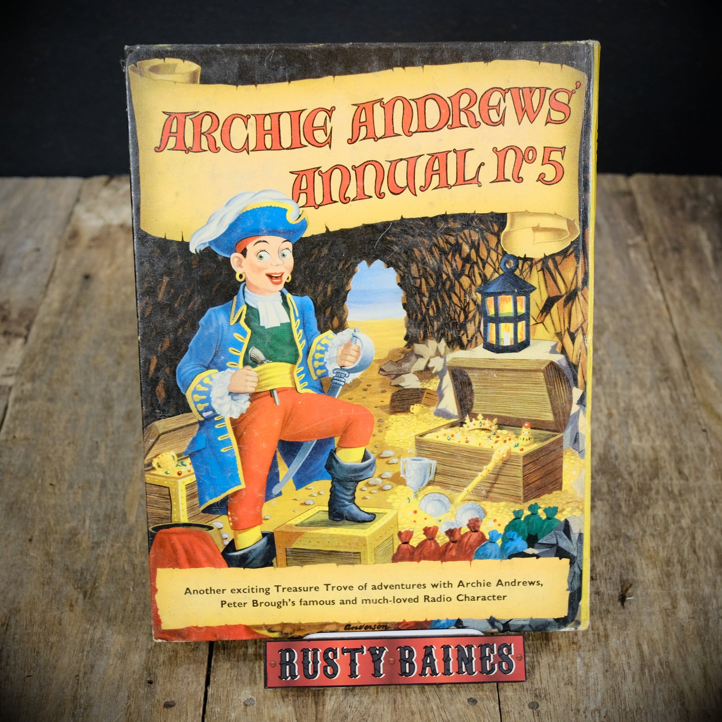 Archie Andrews Annual No.5, 1950's Vintage Children's Hardcover