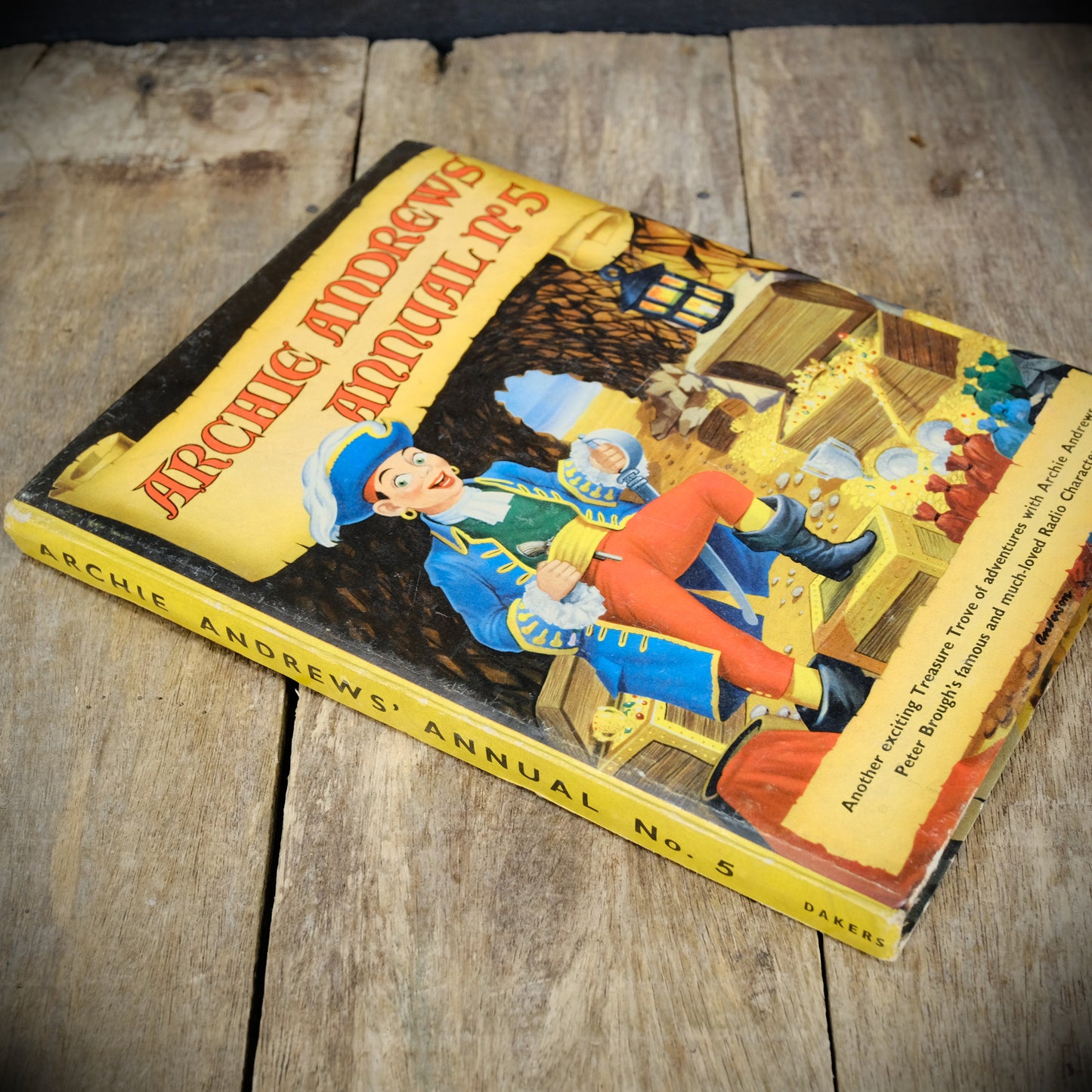Archie Andrews Annual No.5, 1950's Vintage Children's Hardcover